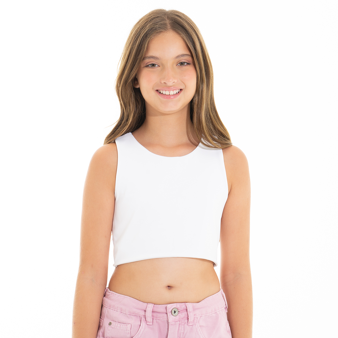 CROP TOP PARA NIÑAS