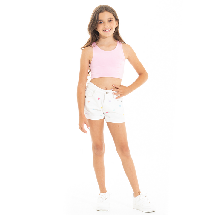 CROP TOP PARA NIÑAS