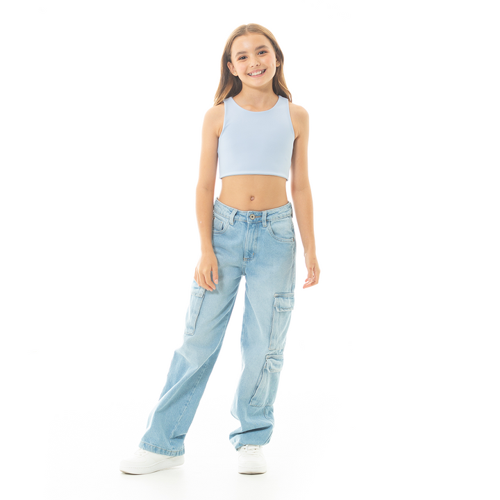 CROP TOP PARA NIÑAS