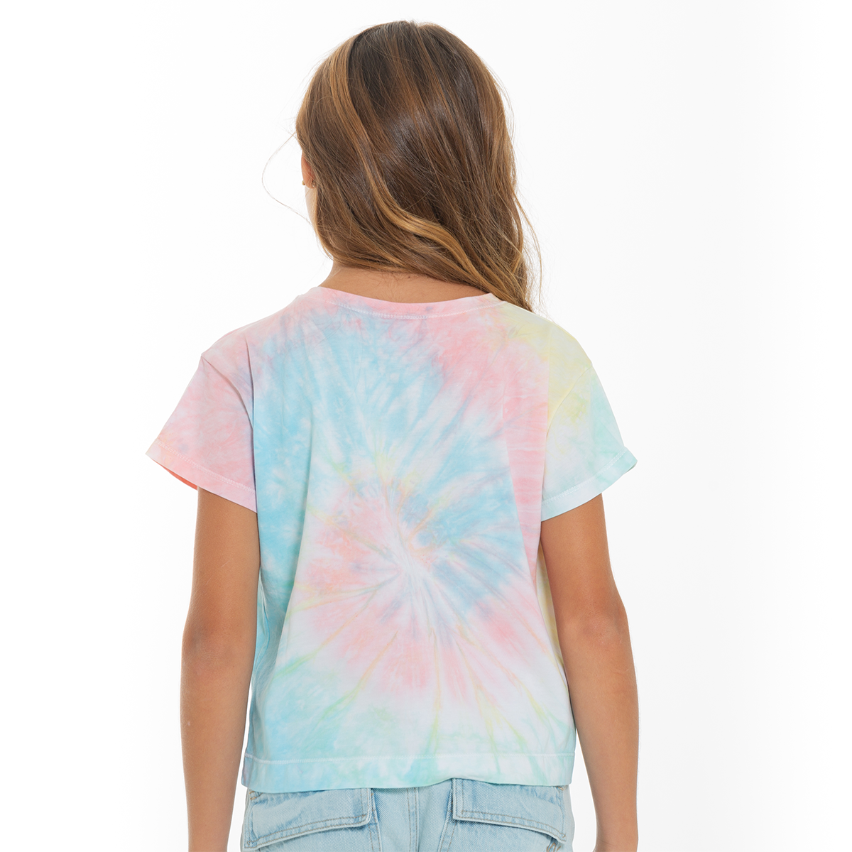 CAMISETA PARA NIÑAS TIE DYE