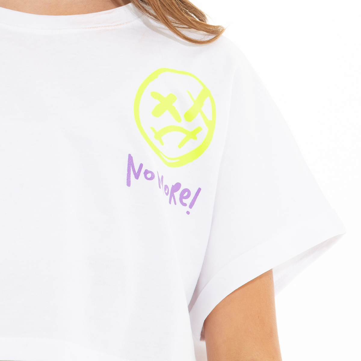 CAMISETA PARA NIÑAS CORTA ESTAMPADA