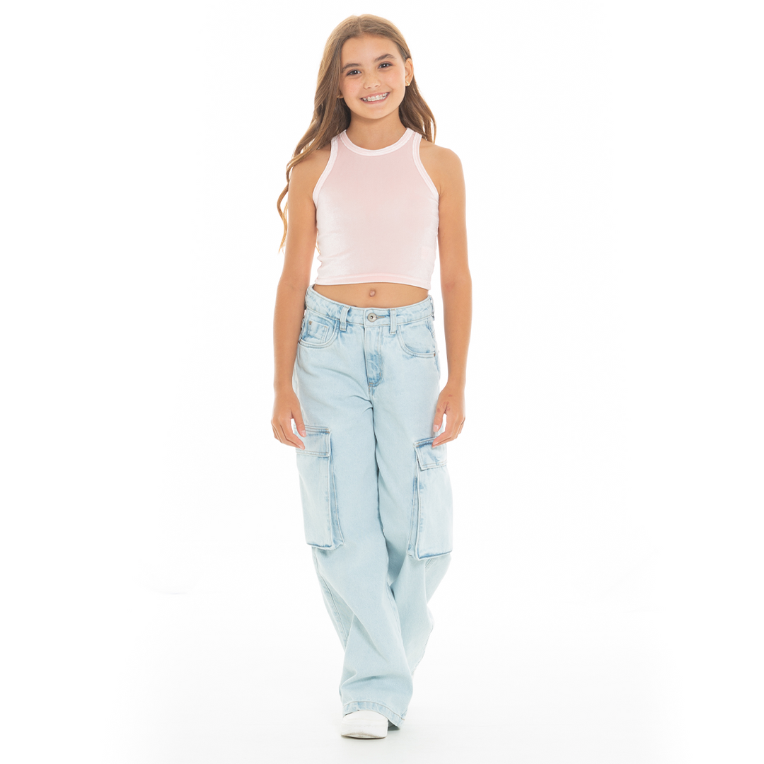 CROP TOP PARA NIÑAS