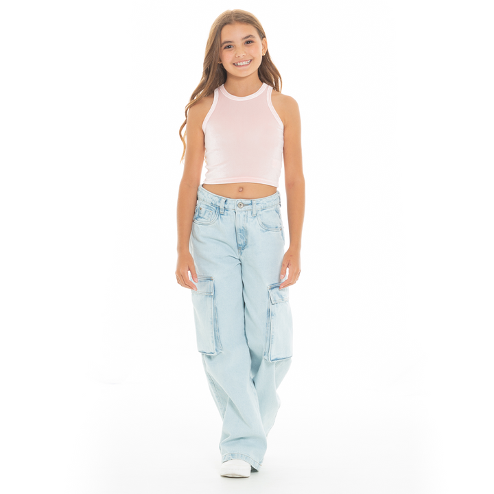 CROP TOP PARA NIÑAS