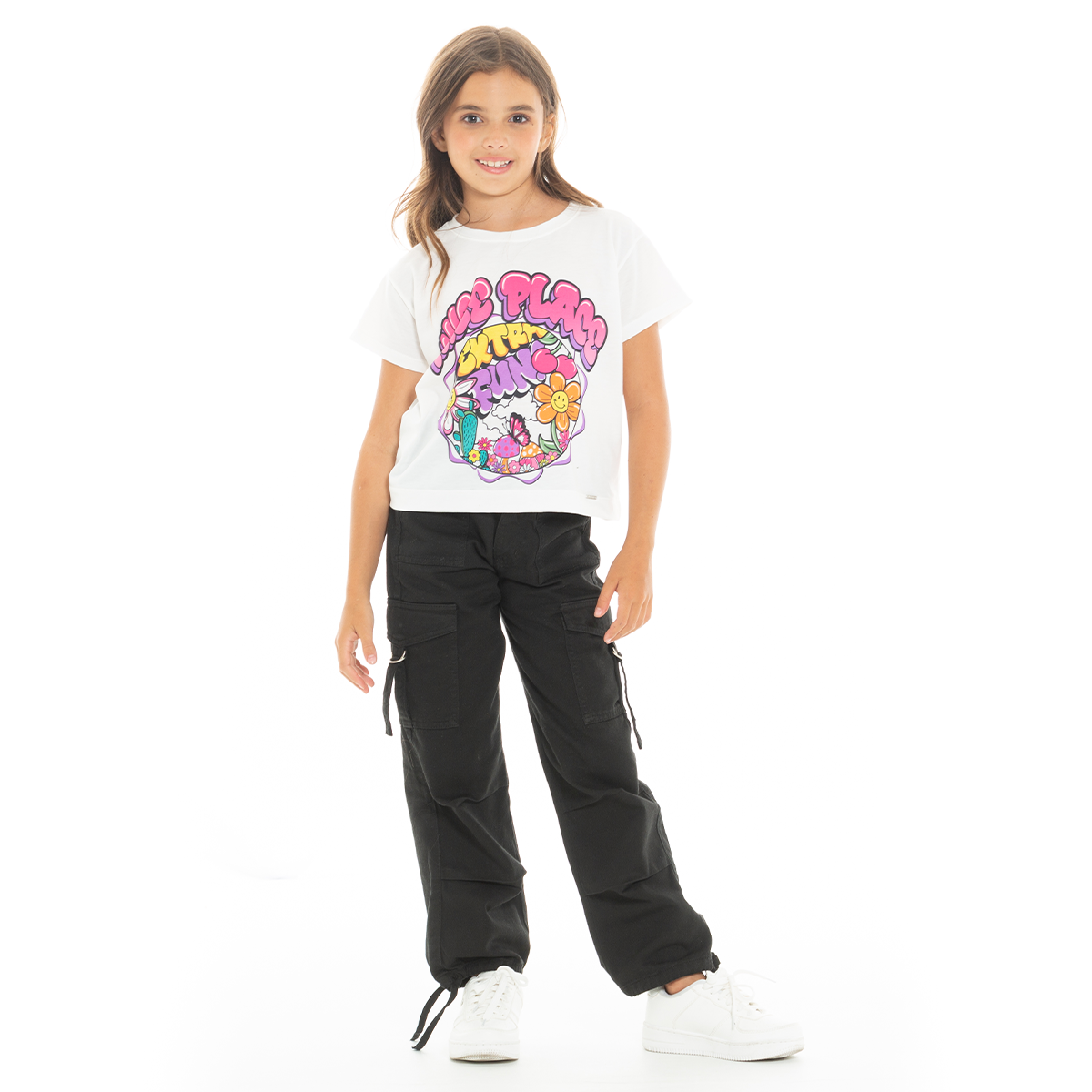 CAMISETA PARA NIÑAS ESTAMPADA