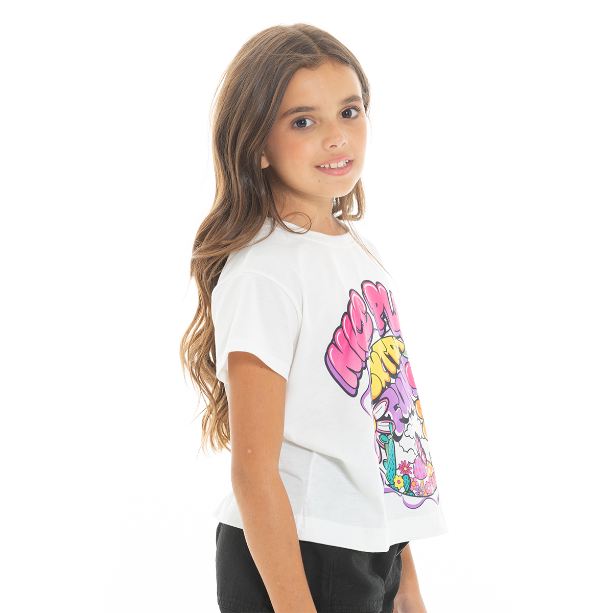 CAMISETA PARA NIÑAS ESTAMPADA