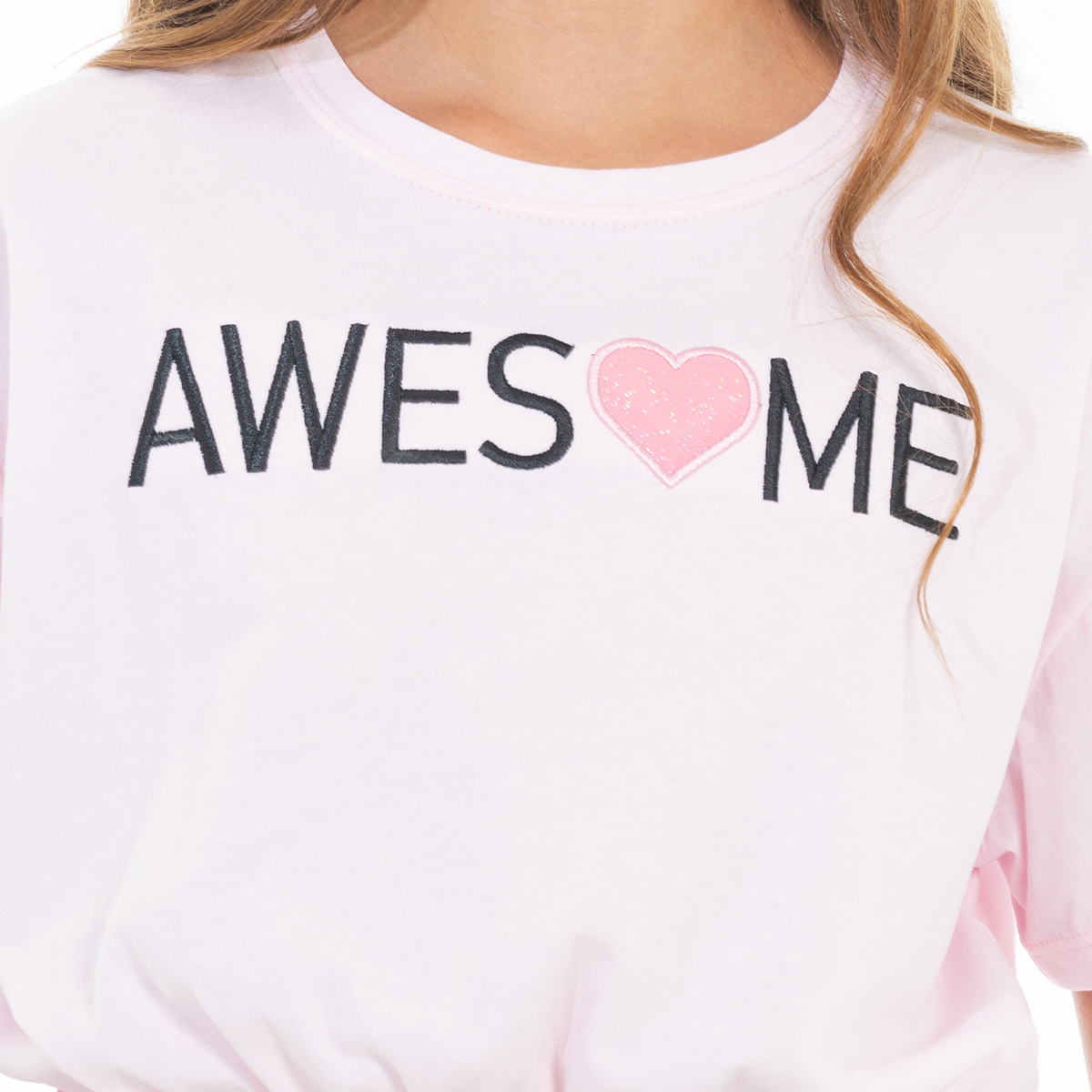 CAMISETA PARA NIÑAS CORTA ESTAMPADA