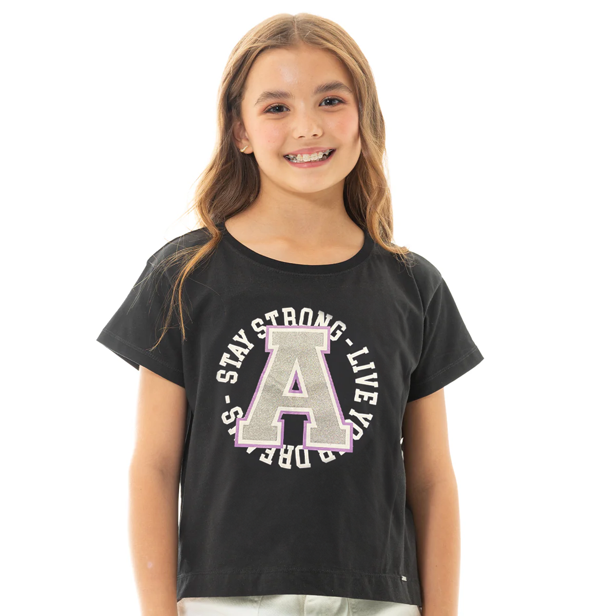 CAMISETA PARA NIÑAS ESTAMPADA