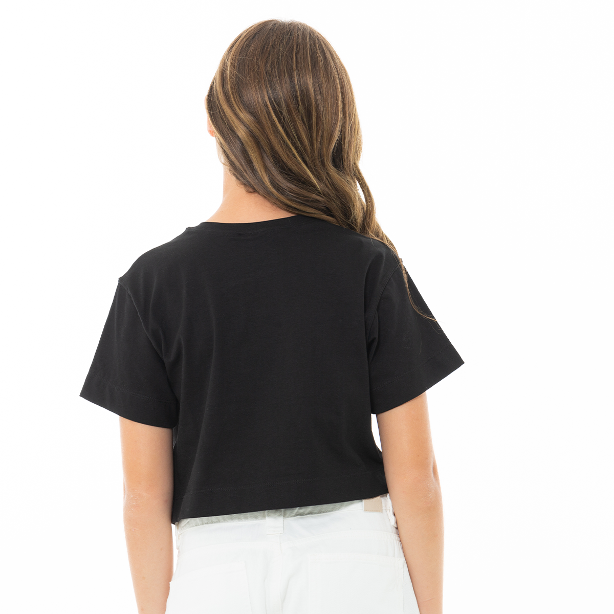 CAMISETA PARA NIÑAS CORTA ESTAMPADA
