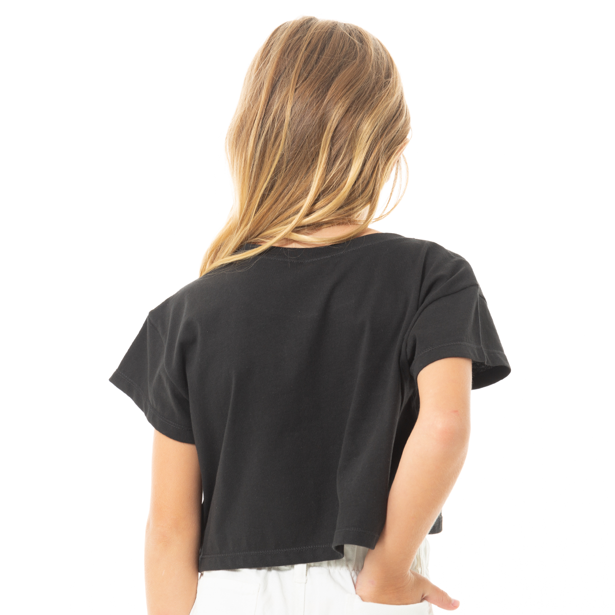 CAMISETA PARA NIÑAS CORTA ESTAMPADA