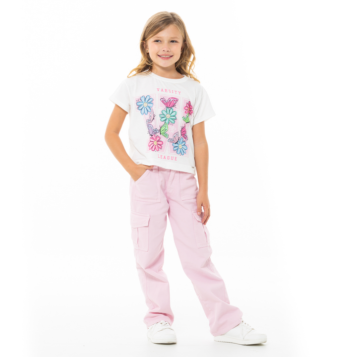 CAMISETA PARA NIÑAS ESTAMPADA