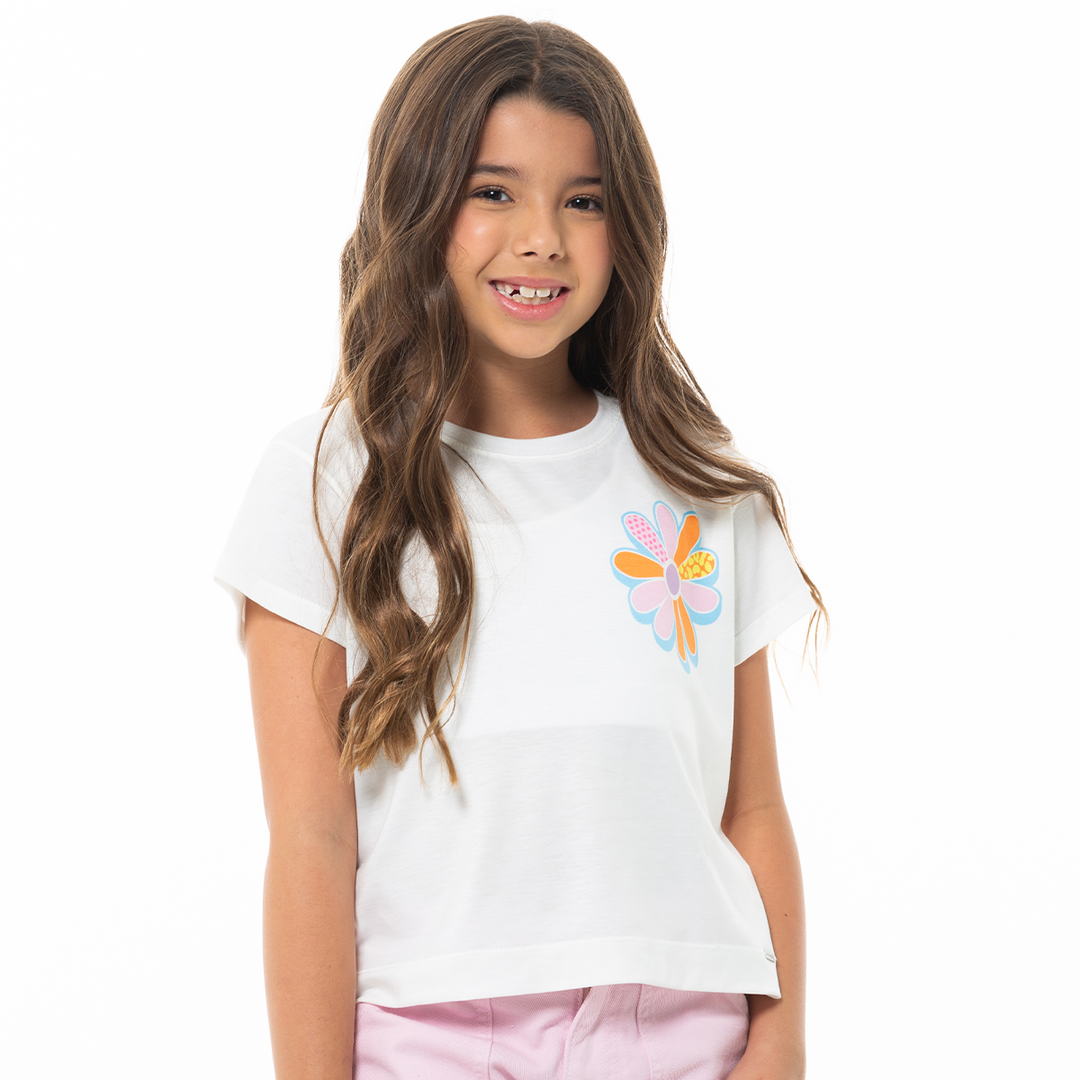 CAMISETA PARA NIÑAS ESTAMPADA