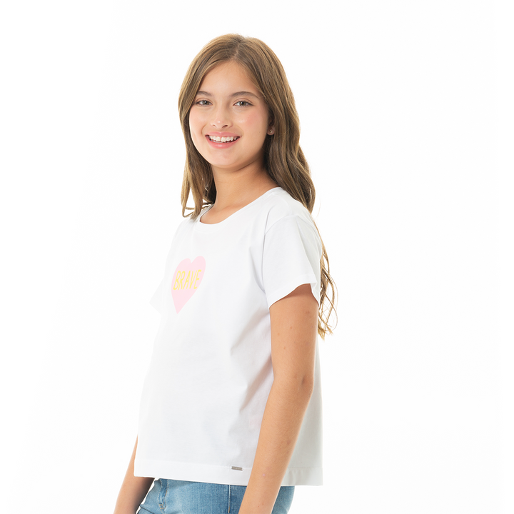 CAMISETA PARA NIÑAS ESTAMPADA