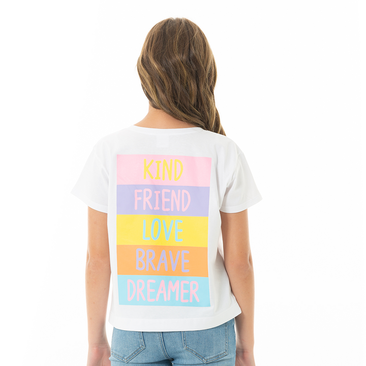CAMISETA PARA NIÑAS ESTAMPADA