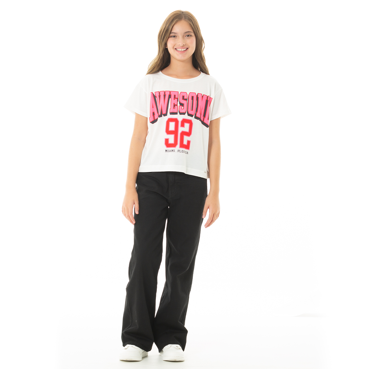 CAMISETA PARA NIÑAS ESTAMPADA