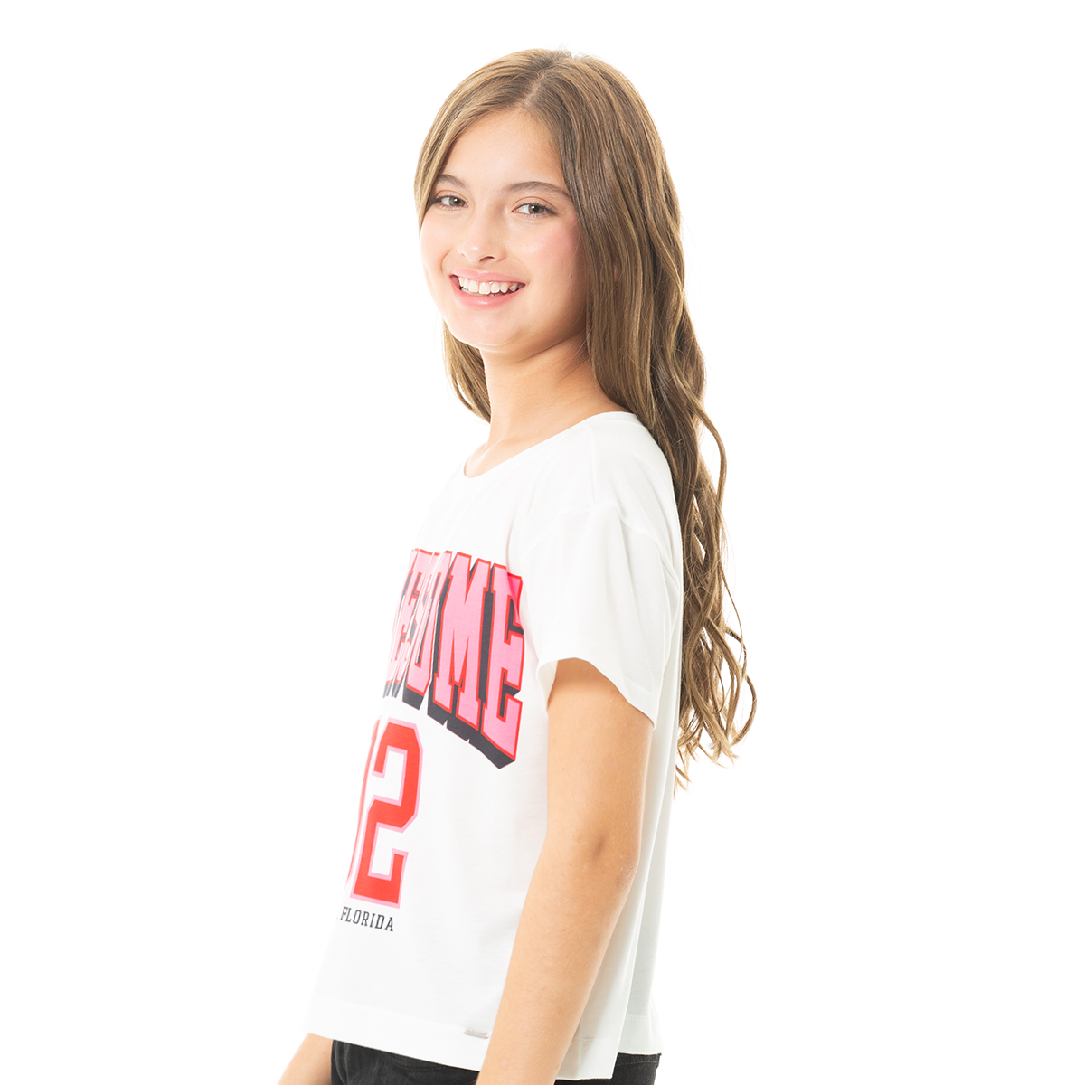 CAMISETA PARA NIÑAS ESTAMPADA