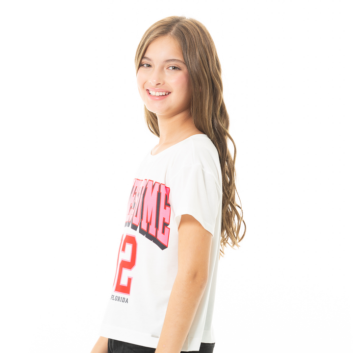 CAMISETA PARA NIÑAS ESTAMPADA