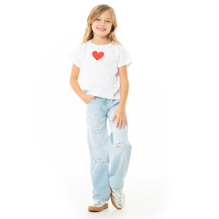 CAMISETA PARA NIÑAS ESTAMPADA