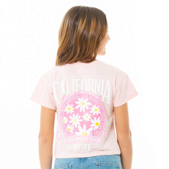 CAMISETA PARA NIÑAS CON DISEÑO ESTAMPADO