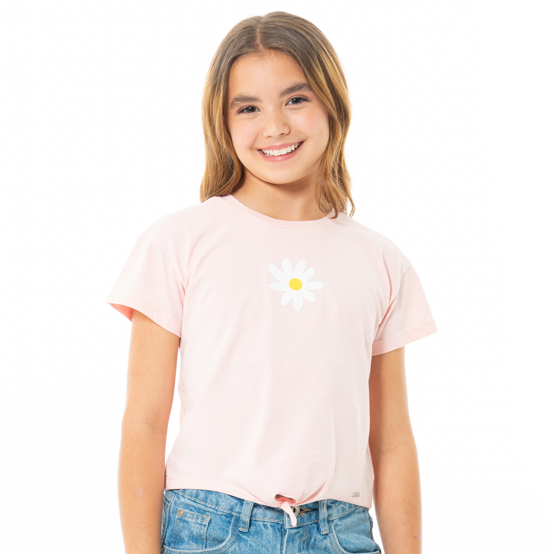 CAMISETA PARA NIÑAS CON DISEÑO ESTAMPADO
