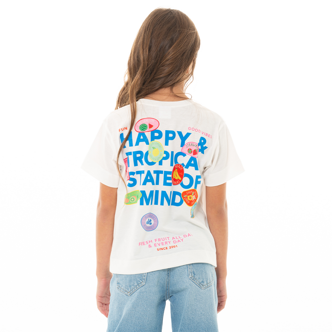 CAMISETA PARA NIÑAS CON DISEÑOS ESTAMPADOS