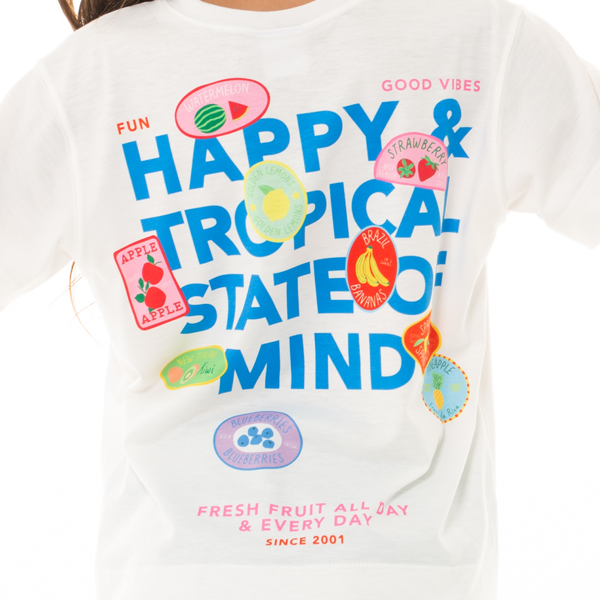 CAMISETA PARA NIÑAS CON DISEÑOS ESTAMPADOS
