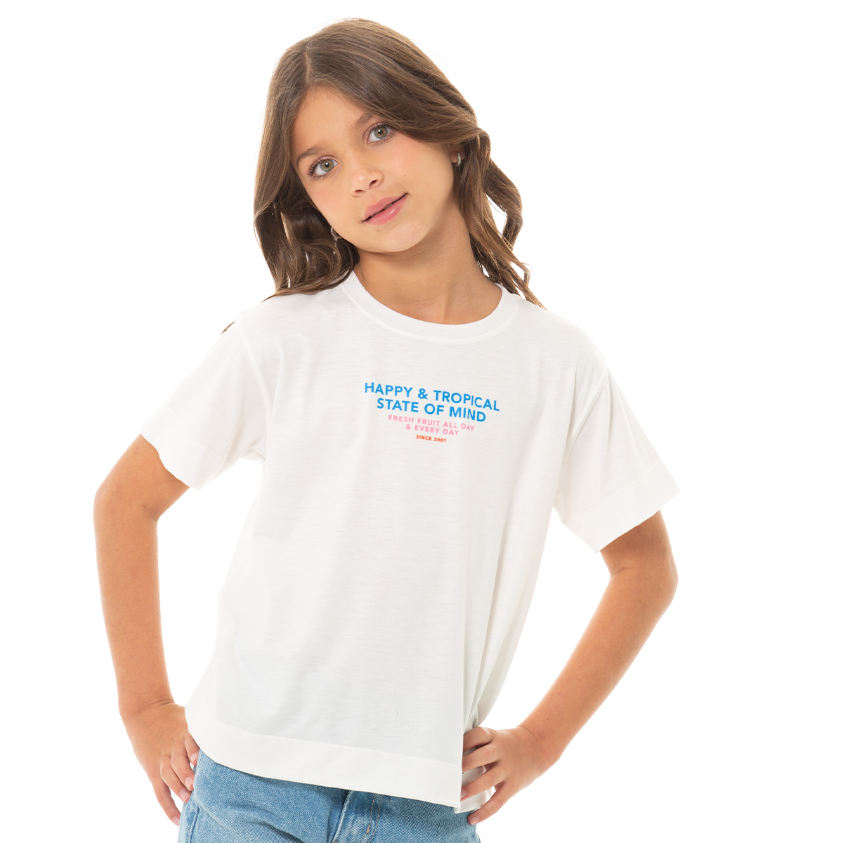 CAMISETA PARA NIÑAS CON DISEÑOS ESTAMPADOS