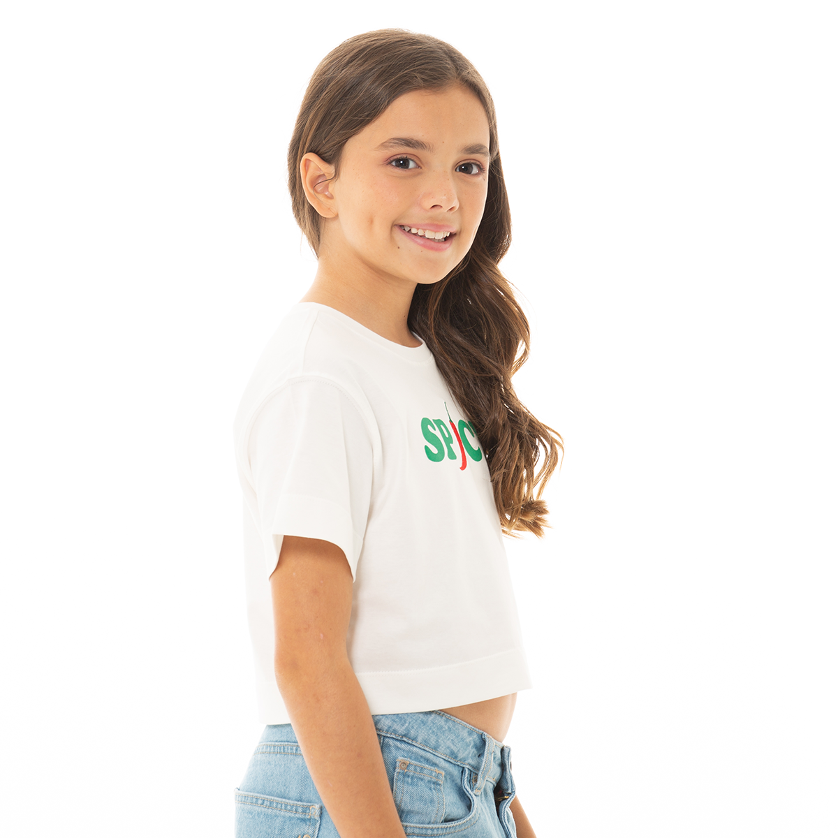 CAMISETA PARA NIÑAS SPICY CORTA