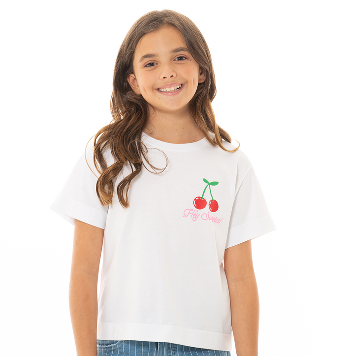 CAMISETA PARA NIÑAS CON DISEÑOS ESTAMPADOS