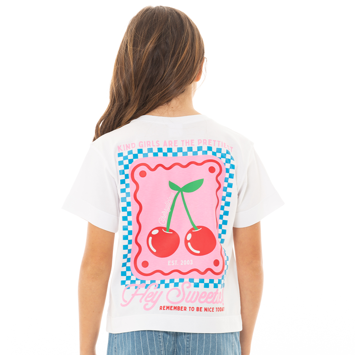 CAMISETA PARA NIÑAS CON DISEÑOS ESTAMPADOS
