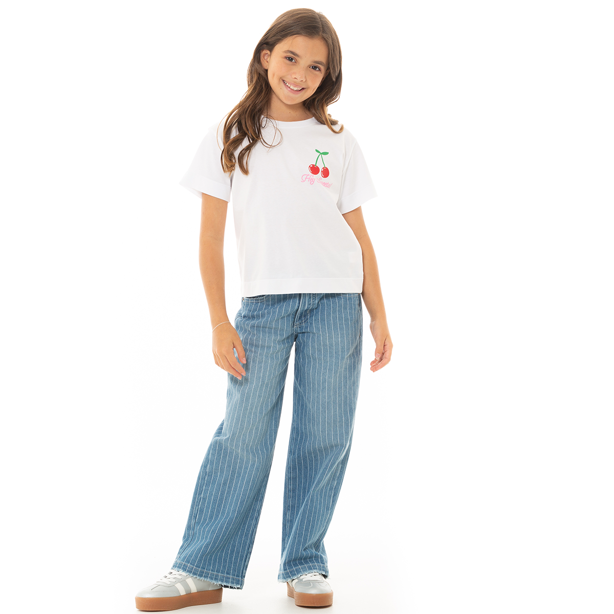 CAMISETA PARA NIÑAS CON DISEÑOS ESTAMPADOS