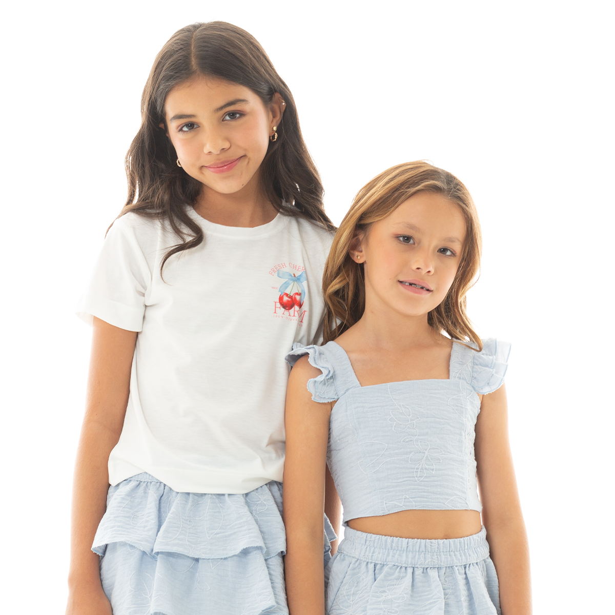 CAMISETA PARA NIÑAS CON DISEÑO ESTAMPADO