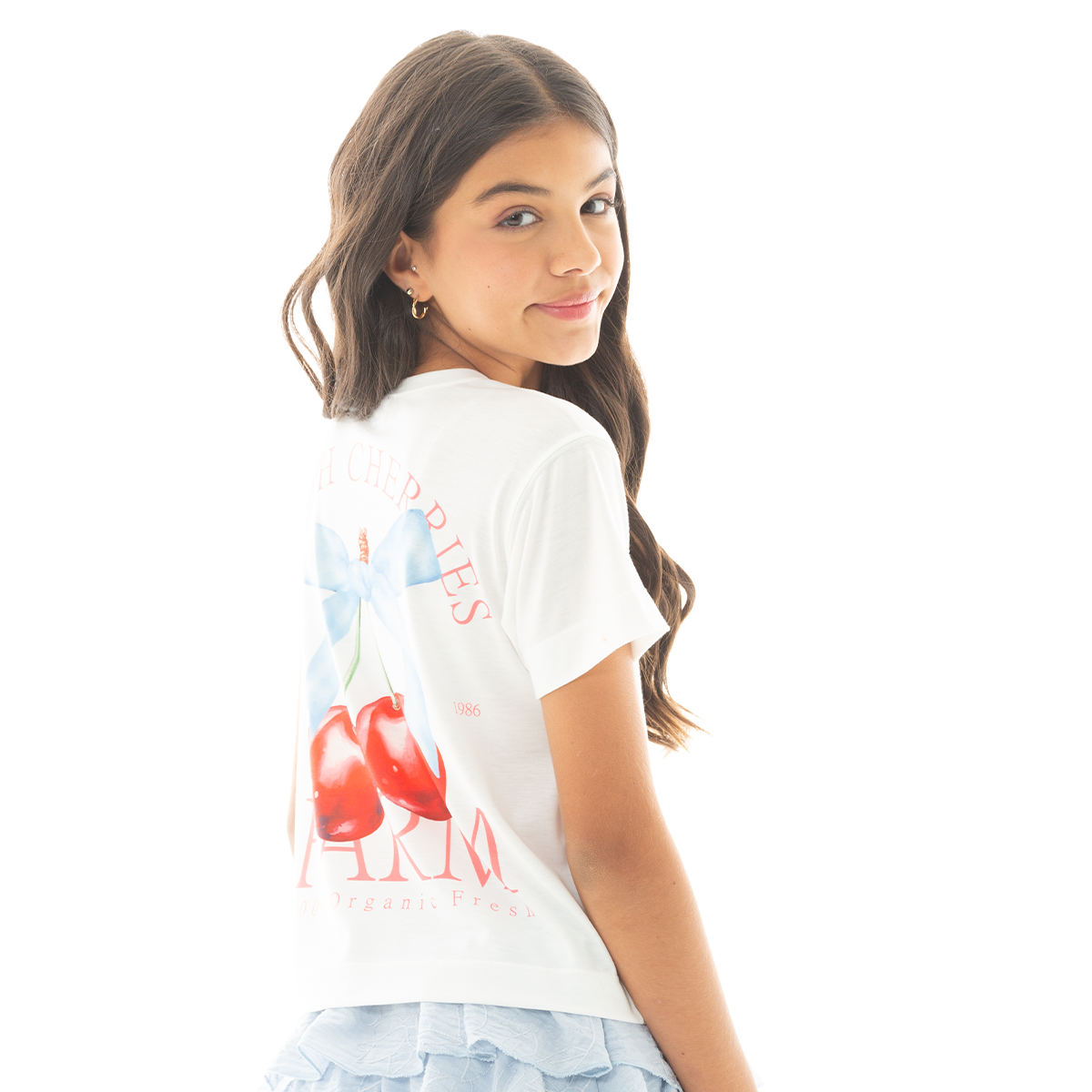 CAMISETA PARA NIÑAS CON DISEÑO ESTAMPADO