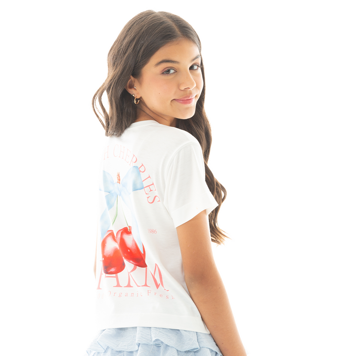 CAMISETA PARA NIÑAS CON DISEÑO ESTAMPADO