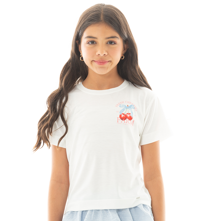 CAMISETA PARA NIÑAS CON DISEÑO ESTAMPADO