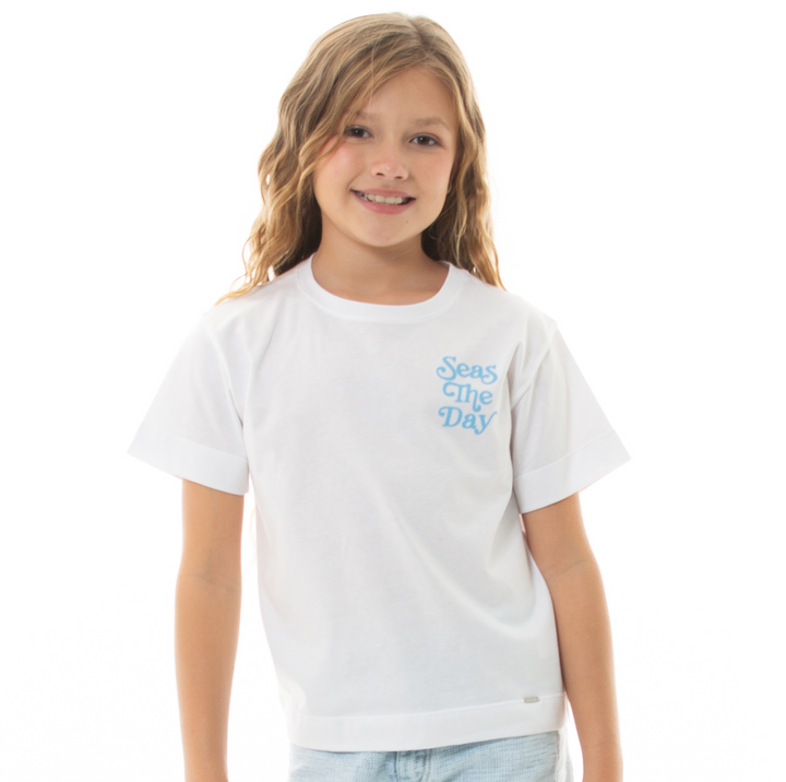 CAMISETA PARA NIÑAS CON DISEÑO ESTAMPADO