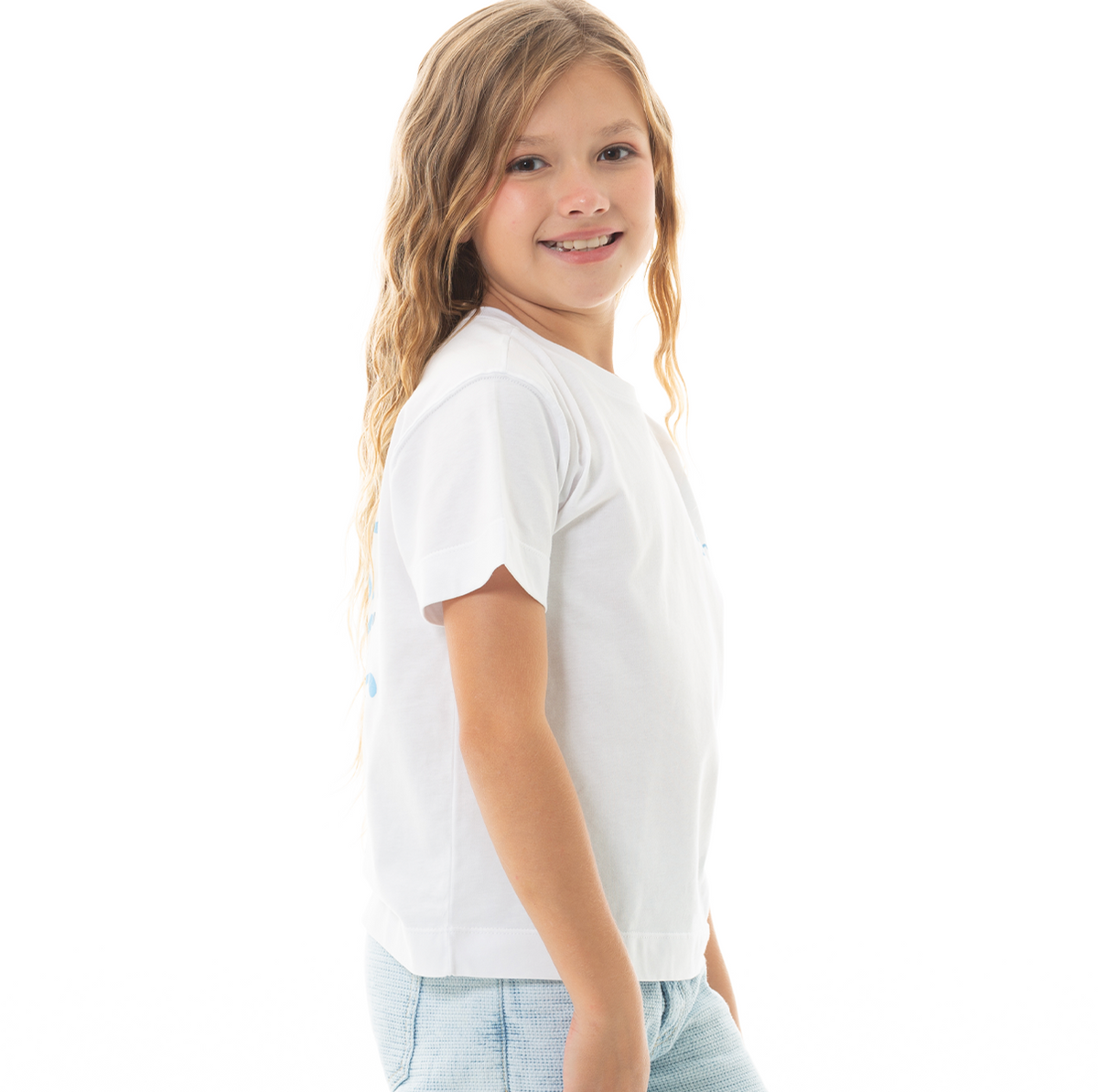 CAMISETA PARA NIÑAS CON DISEÑO ESTAMPADO