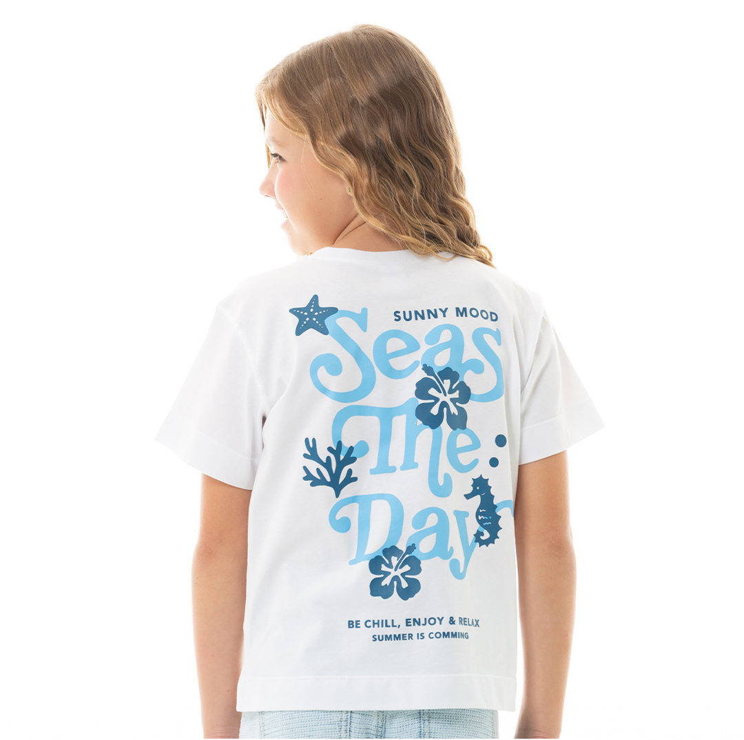 CAMISETA PARA NIÑAS CON DISEÑO ESTAMPADO