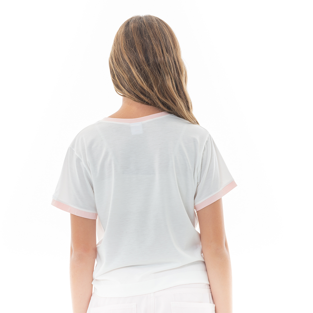 CAMISETA PARA NIÑAS CON DISEÑO ESTAMPADO -ARIZONA