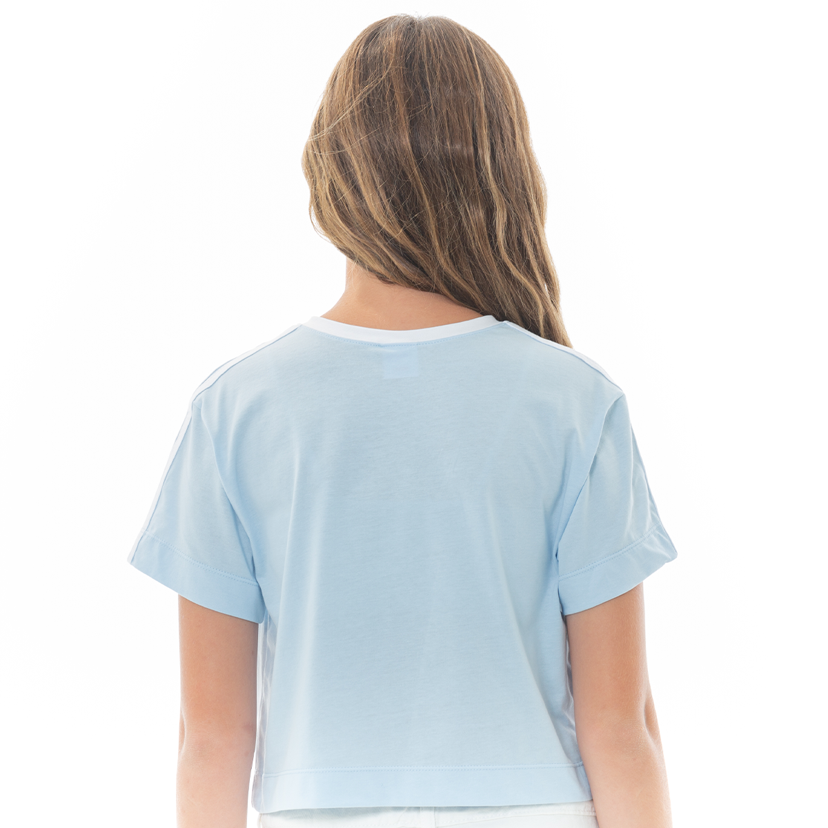 Camiseta para niñas “authentic”  – azul claro