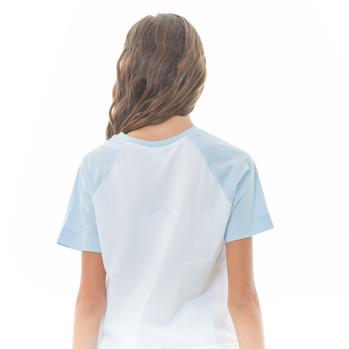 CAMISETA PARA NIÑAS CON DISEÑO ESTAMPADO - GOOD VIBES