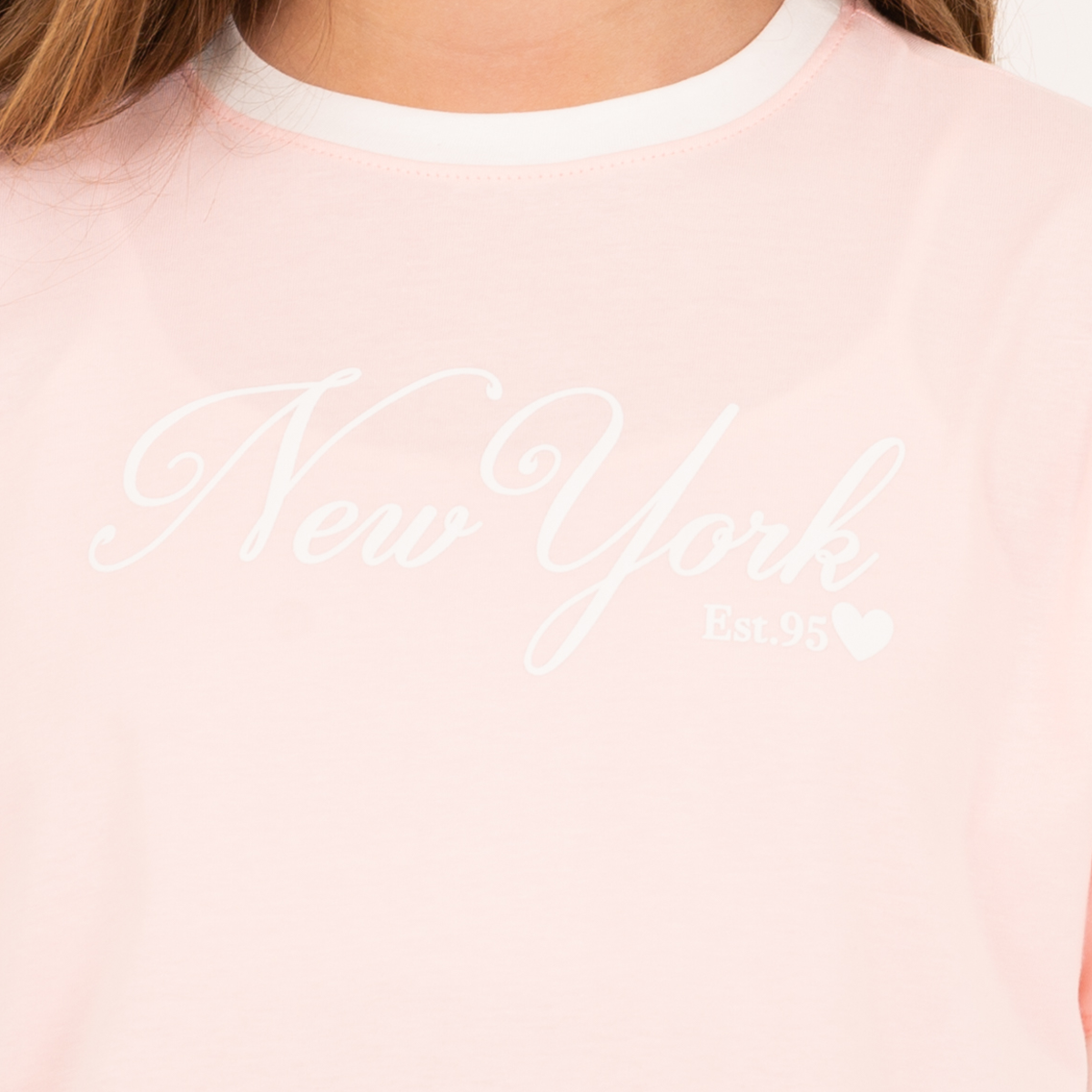 Camiseta para niñas con diseño grafico  – new york