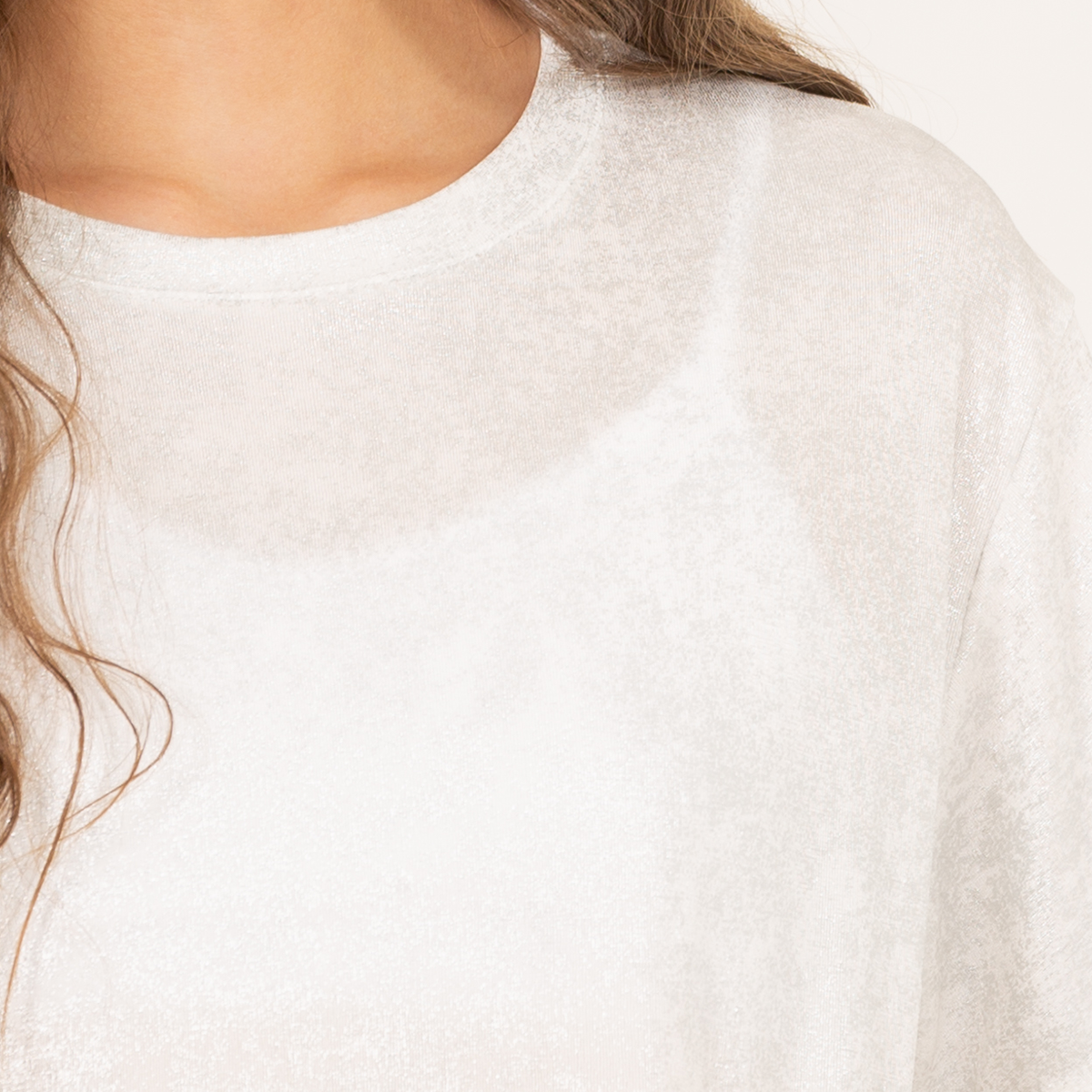 Camiseta para niñas con diseño en shimer