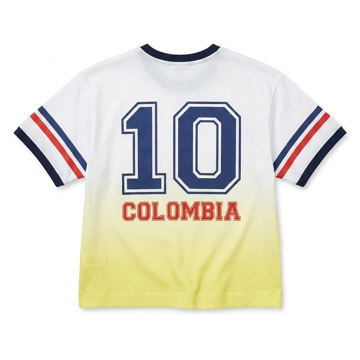 Camiseta para niñas Colombia 10