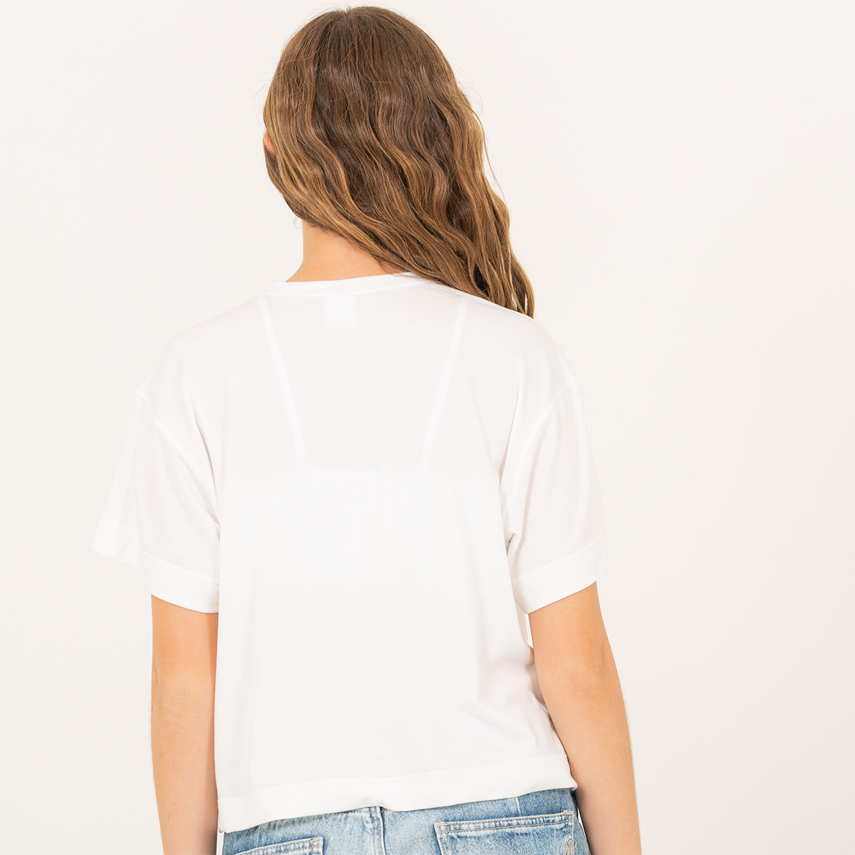 Camiseta para niñas con estampado grafico malibu