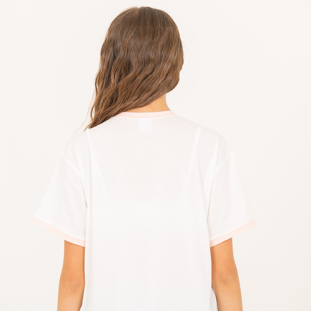 Camiseta para niñas con diseño estampado de sardinas