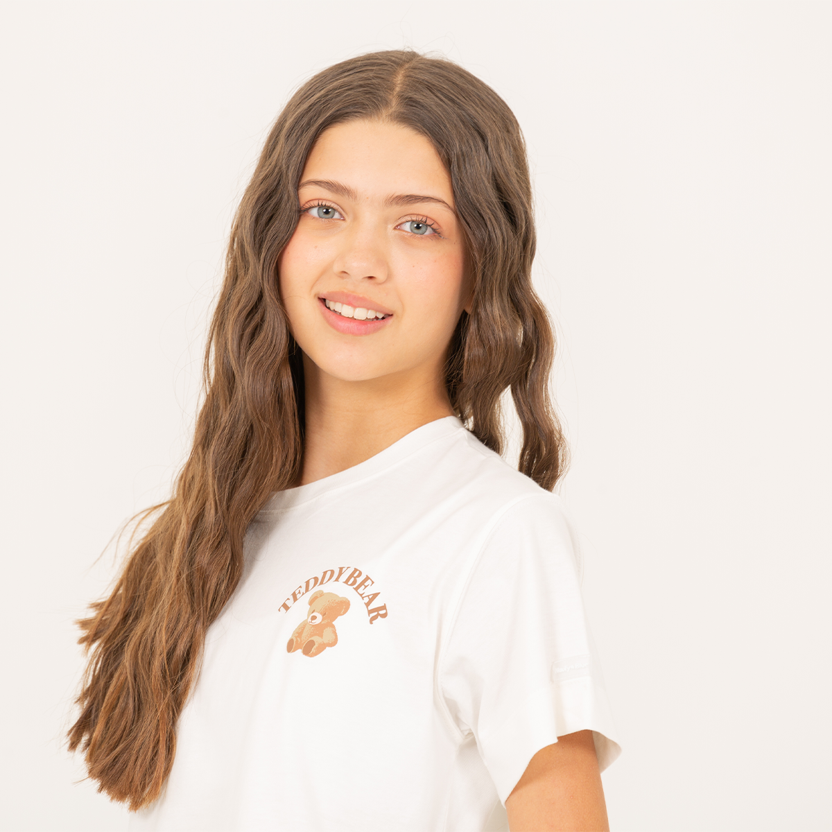 Camiseta para niñas con diseño estampado Teddybear
