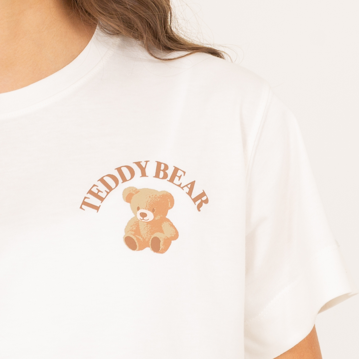 Camiseta para niñas con diseño estampado Teddybear