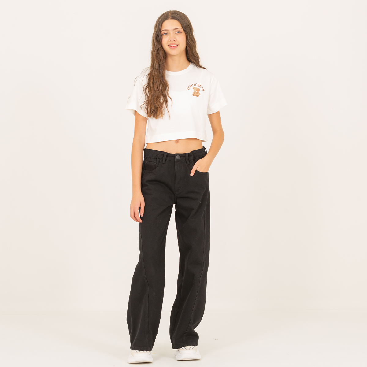 Camiseta para niñas con diseño estampado Teddybear