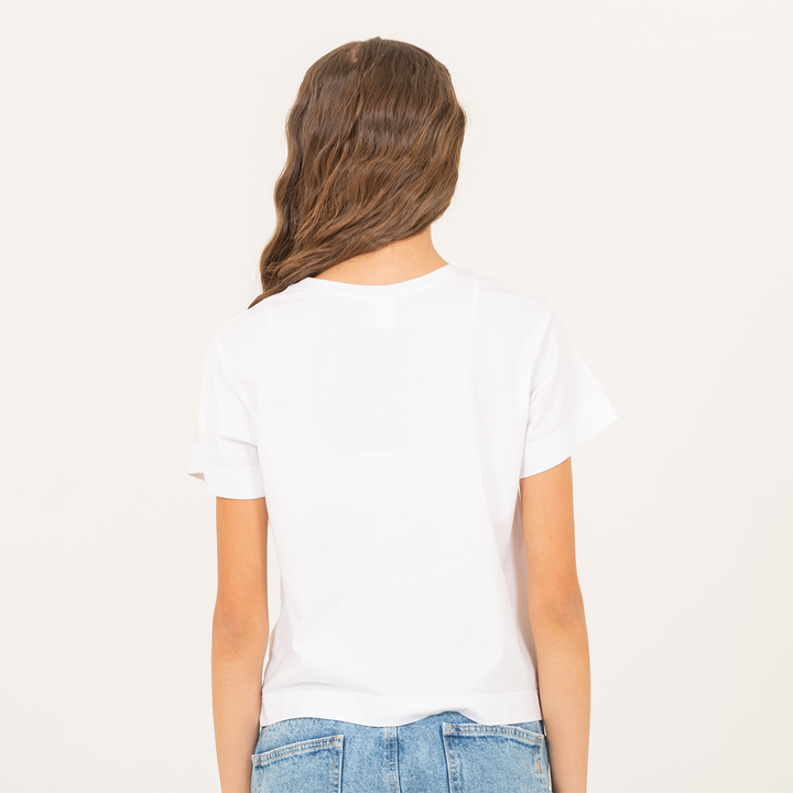 Camiseta para niñas con diseño estampado mediterranean mood