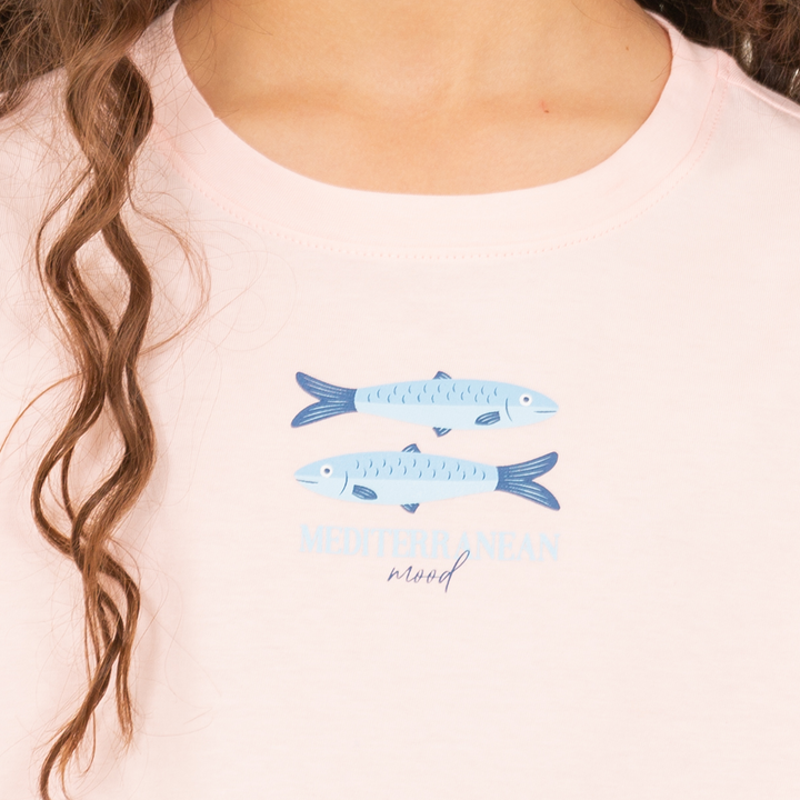 CAMISETA PARA NIÑAS CON DISEÑO ESTAMPADO